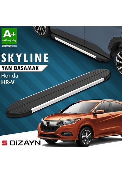 S-dizayn Honda Hr-v 2 Skyline Aluminyum Yan Basamak 173 Cm 2015-2020 A+ Kalite