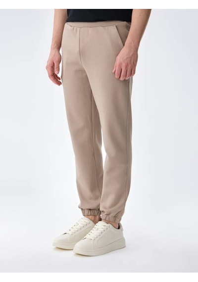 Isaora Gıza Cotton Jogger Erkek Beıge Sweat Pant Isr5402 Bej