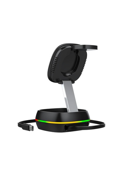 Tr Wx681 Katlanabilir Kablosuz Şarj Standı 15w Rgb 3 İn 1