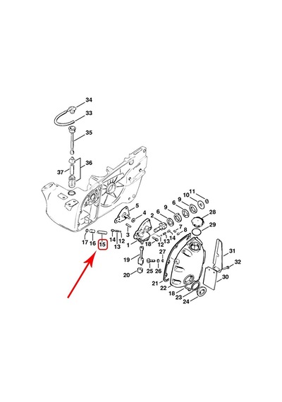 Stihl 0000-997-0728 Yağlama Yayı - Stihl 070. 090. Ms720
