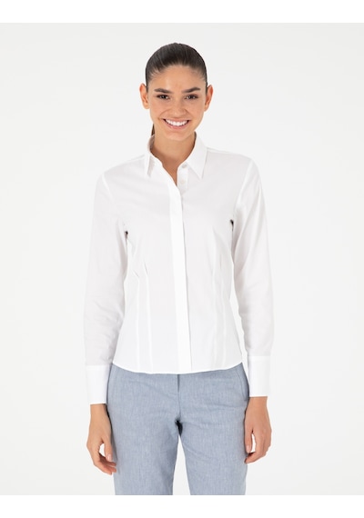 Pierre Cardin Kadın Beyaz Gömlek Desenli 50296350-vr013 Beyaz