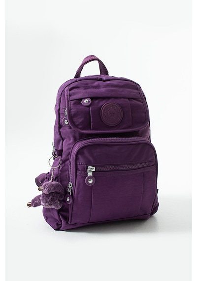 571 Collections Ultra Hafif Çok Cepli Küçük Boy Sırt Ve Göğüs Çantası Mor Kompakt Tasarım 571-4ı