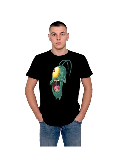 Plankton Sünger Bob Caracter Tişört Unisex T-shirt 001