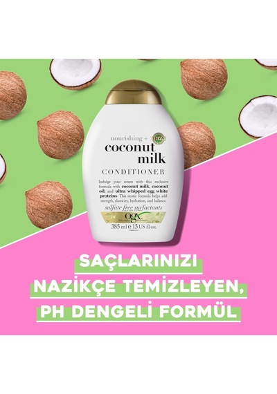 Ogx Besleyici Hindistan Cevizi Sütü Sülfatsız Saç Kremi 385ml