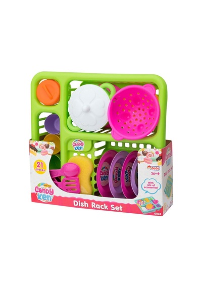 Dede Candy Bulaşık Seti Asortili 5 Adet