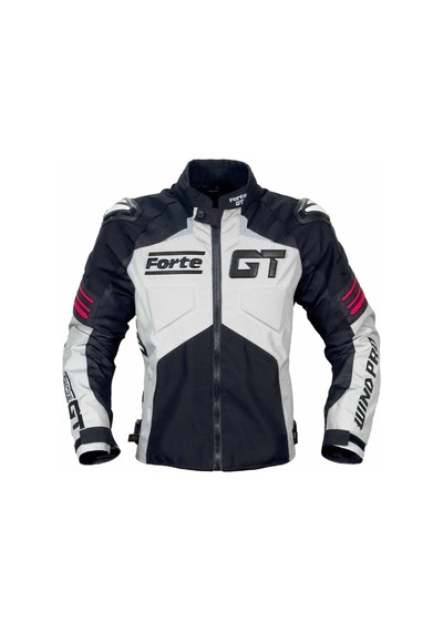 Forte Gt Wind Pro Kumaş Hörgüçlü 4 Mevsim Motosiklet Montu Beyaz