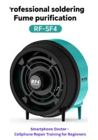 Rf4 Rf-sf4 Filtreli Masaüstü Lehim Duman Emici Fan - Telefon Ve Elektronik Tamir Tipi Güçlü Duman Emiş Cihazı