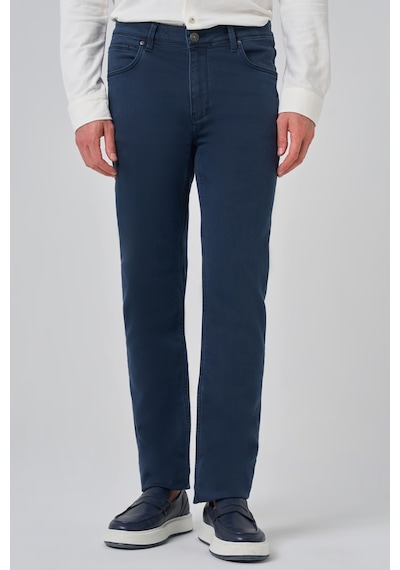 Morven Erkek Lacivert Denim 5 Cep Dynamic Fit Jean Kot Pantolon 26ms003008200 Lacivert