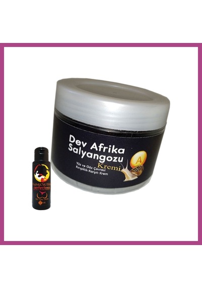 Gees Global Giant 100ml Kasutra:29 Krem Dev Afrikasalyangozu Anti-aging + L.kamasutra Kalçaşekillendirme Kremi 60 Ml Gbzs