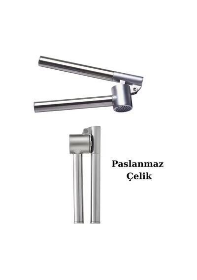 Garlic Press Koncis Sarımsak Ezici Sarımsak Ezici Paslanmaz Çelik Çelik Diğer
