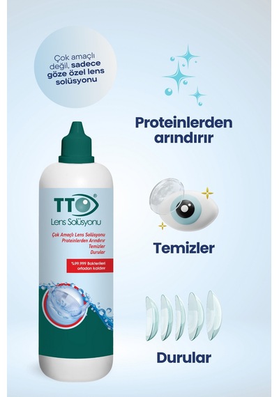 Tto Lens Solüsyonu 60 Ml - Çok Amaçlı Lens Bakım Solüsyonu