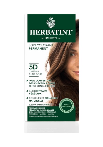 Herbatint 5D Bitkisel Saç Boyası Light Golden Chestnut 150 ML