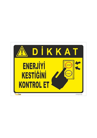 Enerjiyi Kestiğini Kontrol Et - Isg Levhası