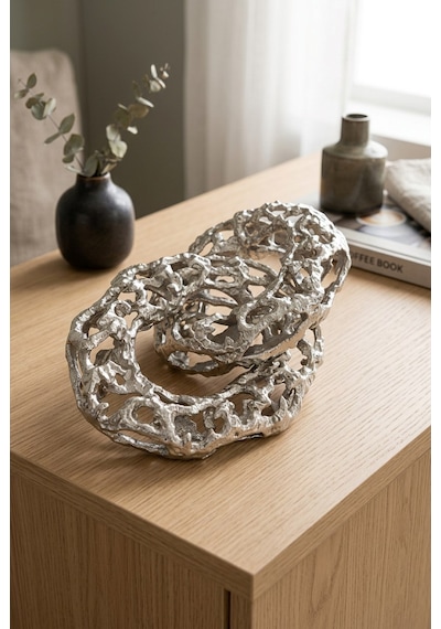 Silver Döküm Zincir Obje 30 15 10
