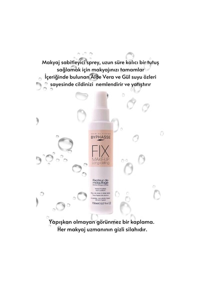 Byphasse Aloe Vera & Gül Suyu Özlü Makyaj Sabitleyici Sprey 150 ML
