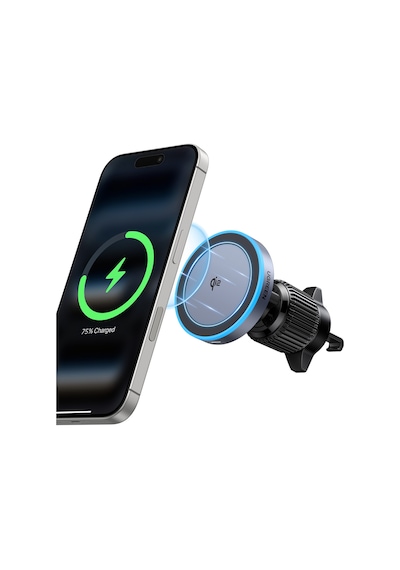 Ugreen Qi2 15w Magsafe Uyumlu Manyetik Kablosuz Şarjlı Araç İçi Telefon Tutucu, 35970