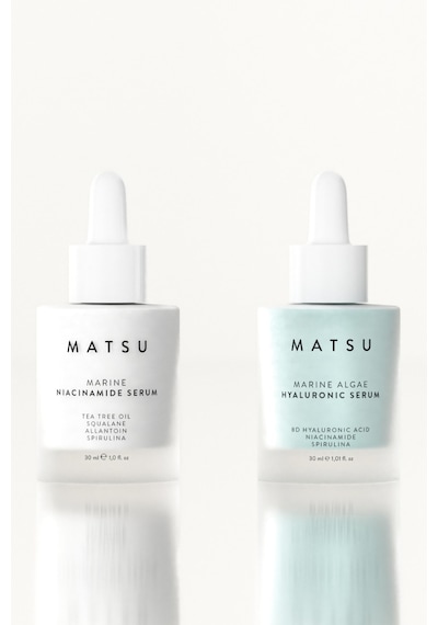 Matsu Hyalüronik Asit ve Niasinamid Nem Veren Gözenek Karşıtı 2li Serum Seti