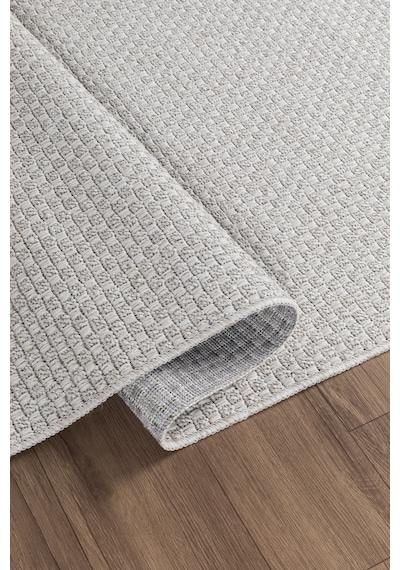 Oturma Odası Balkon Bahçe Mutfak Natura Kaymaz Tabanlı Jut Doğal Yıkanabilir Premium Kalite Bk102-kemik