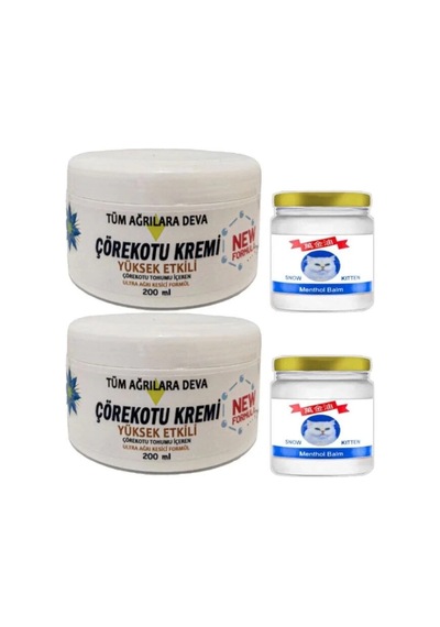 Çörek Otu Xl Boy 2x200 Ml+snow Kitten 2x50 Ml Menthol Balm
