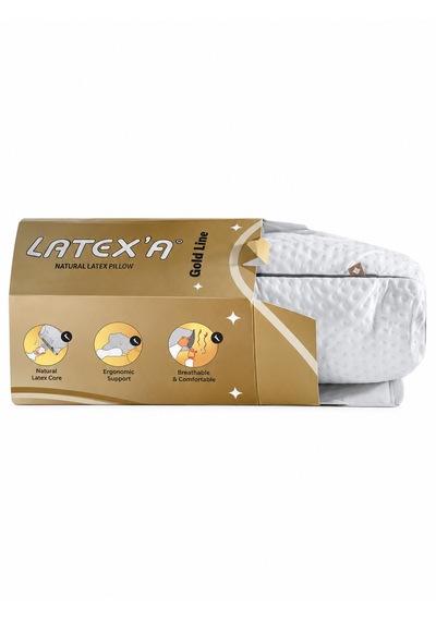 Latex'a Gold Line Ayarlanabilir Latex Yastık 50x70 Cm