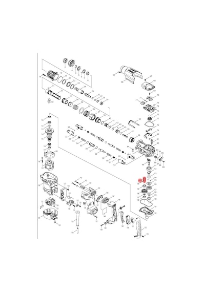 Makita HR3210C Spiral Dişli Ürün Kodu 227533-2