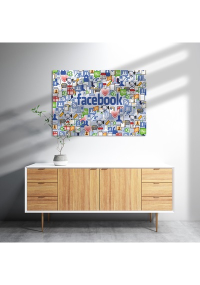 Cakasepetim Facebook Tüm Emojiler Ahşap Mdf Tablo