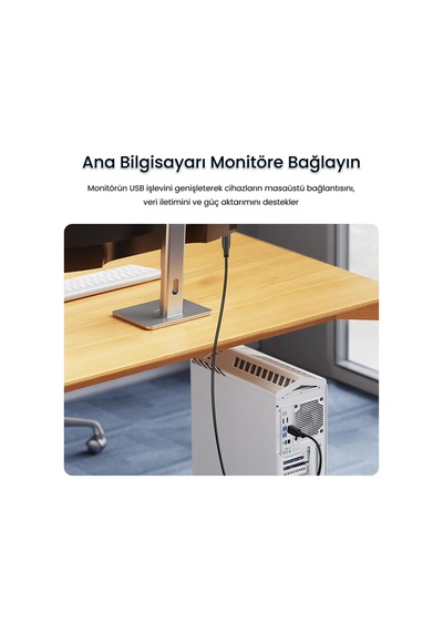 Usb A Printer Tarayıcı Yazıcı Data Kablosu 5 Metre Standart