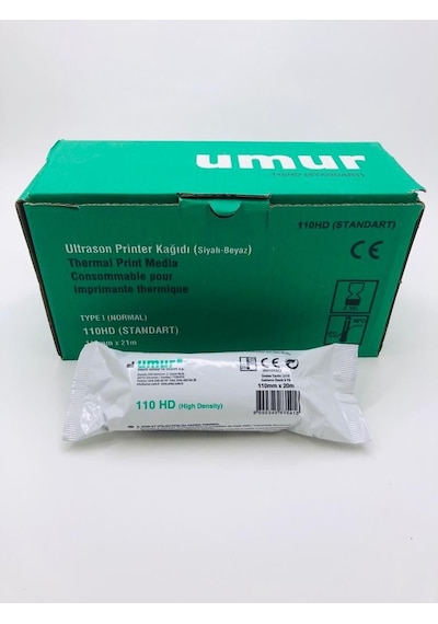 1 Rulo Adet Ultrason Kağıdı Ultrasound Printer Kağıdı Umur 110Hd