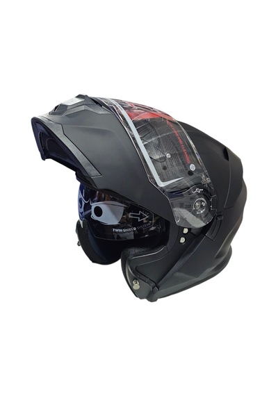 Çene Açılır Kask Ls5 Mat Siyah L-4596