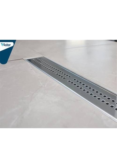 Duş Kanalı Paslanmaz Süzgeç Q50 Çıkış Sukar 60 Cm N11.262