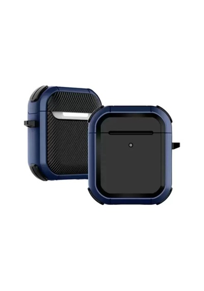 Newface Apple Airpods uyumlu2 2.nesil Tank Kılıf - Lacivert Çok Renkli