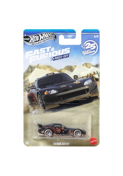 Hot Wheels Silver Series Fast And Furious Race Off Honda S2000 Jkx18 Hnr88-979p