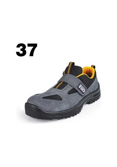 Mey İthalat Sgs 1848 37 No Çelik Burunlu Süet İş Ayakkabı S1