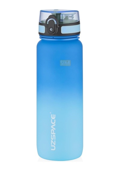 Tr Uzspace 800ml Çift Renkli Sızdırmaz Bpa İçermez Kilitlenebilir Kapaklı Motivasyonel Tritan Su Matarası Lacive Diğer