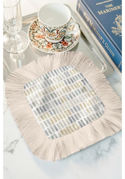 Lüks Modern Saçaklı Sunum Peçetesi - Pastel Geometrik Bohem Gri Altın Renkli Bardak Altlığı Mendil Soft Okyanus Lila Lüks Modern Saçaklı Sunum Peçetesi - Pastel Geometrik Bohem Gri Altın Renkli Bardak Altlığı Mendil Soft Okyanus Lila