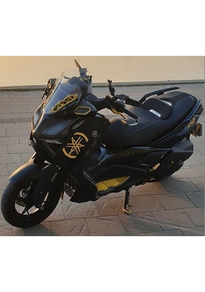 Yamaha Logo Sticker Stiker Seti 2 Adet Reflektif Xmax-nmax Sarı Renk Sarı