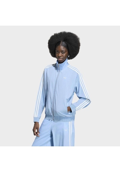 Adidas Kw8757 Denım Fb Tt Kadın Eşofman Üstü Mavi