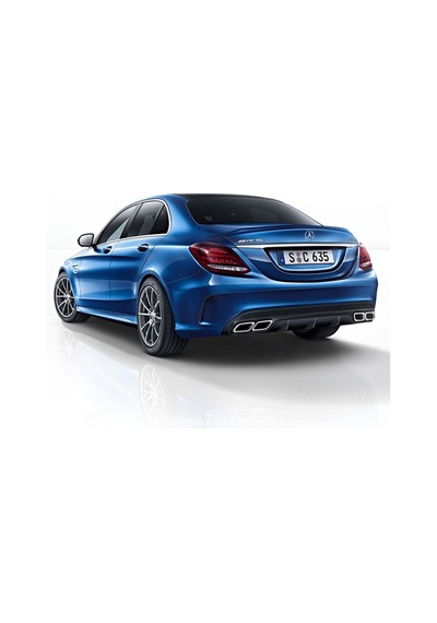Mercedes C W205 Uyumlu Yedek Parça 2014-2019 Piano Black Spoiler