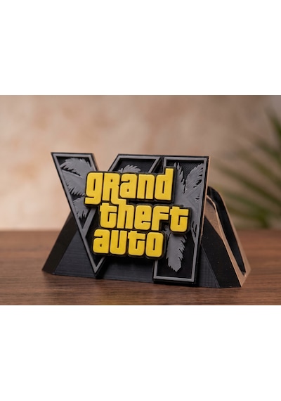 Omni Gta 6 Temalı Ps5 Kol Standı - Özel Tasarım Gta 6 Kontrolcü Standı, Playstation 5 Oyuncu Aksesuarı Konsol Standı Ve Tutucu Siyah