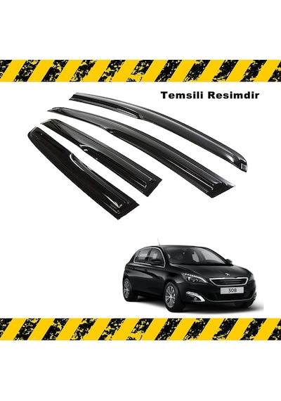 Peugeot 308 Mügen Cam Rüzgarlığı Hb 2014-2019 Arası 4Lü N11.36956
