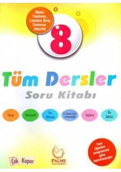 8. Sınıf Tüm Dersler Soru Bankası - Palme YayınEVİ