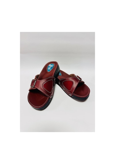 Style Comfort Terlik Anatomik Jel Topuk Destekli Kemik Çıkıntısı Bordo