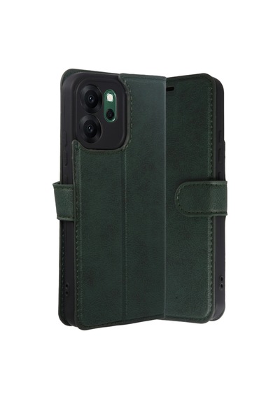 Oppo Reno 14f Trend S Plus Kapaklı Kılıf - Yeşil 0.2M-Çok Renkli
