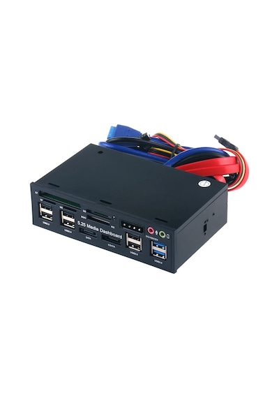 5.25 Inç Ön Panel Usb 2.0 3.0 Esata 5131P Dahili Floppy Disket Ka