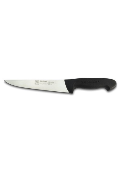 Sürbisa 61131 Kasap Bıçağı Büyük Kemik Sıyırma 18,5 Cm Siyah