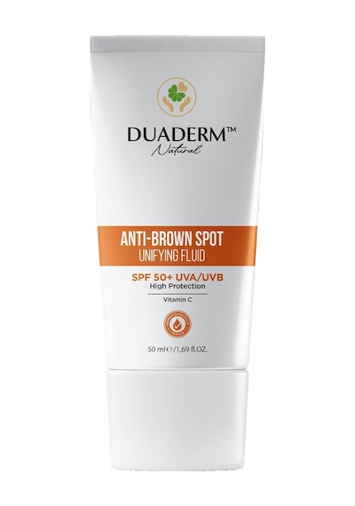 Duaderm Leke Karşıtı Yüz Güneş Kremi Spf50+, Vitamin C + Uva/uvb Korumalı, 50 Ml