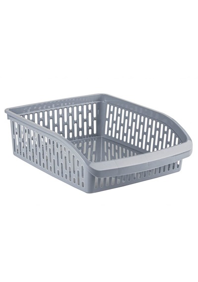 Dolap Ve Raf Düzenleyici Kompakt Cabinet And Shelf Organizer Compact Gri