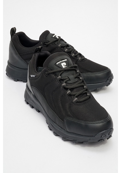 Pierre Cardin Erkek Kalın Taban Bağcıklı Comfort Sneaker Pc 023 Yukanay Siyah Siyah