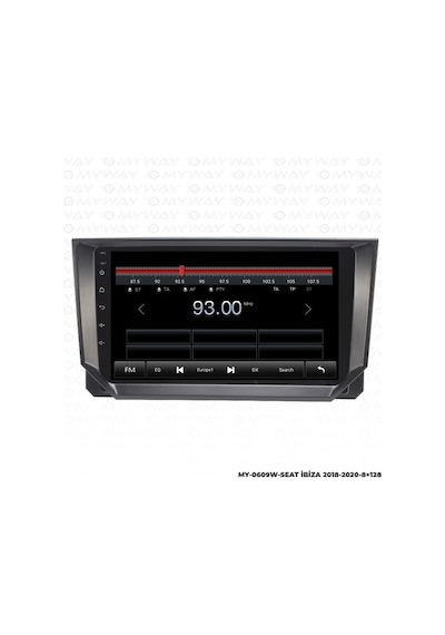 Myway Seat Ibiza Android Multimedya Carplay Navigasyon Ekran - 8gb Ram+128 Gb Hdd - Myway