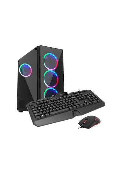 Seclife GM-1155 i5-11400F 16 GB 512 GB SSD 4 GB R9370 Free Dos FHD Masaüstü Oyuncu Bilgisayarı